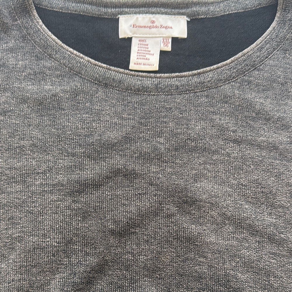 Ermenegildo Zegna Gray Crewneck Sweater